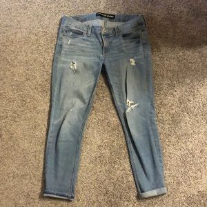 Express brand boyfriend jeans